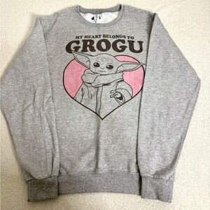 Unisex Star Wars: The Mandalorian Valentine's Day Belong To Grogu Sweatshirt